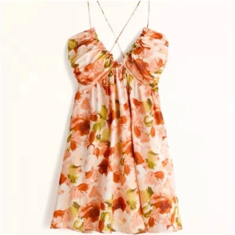 Abercrombie & Fitch floral mini dress